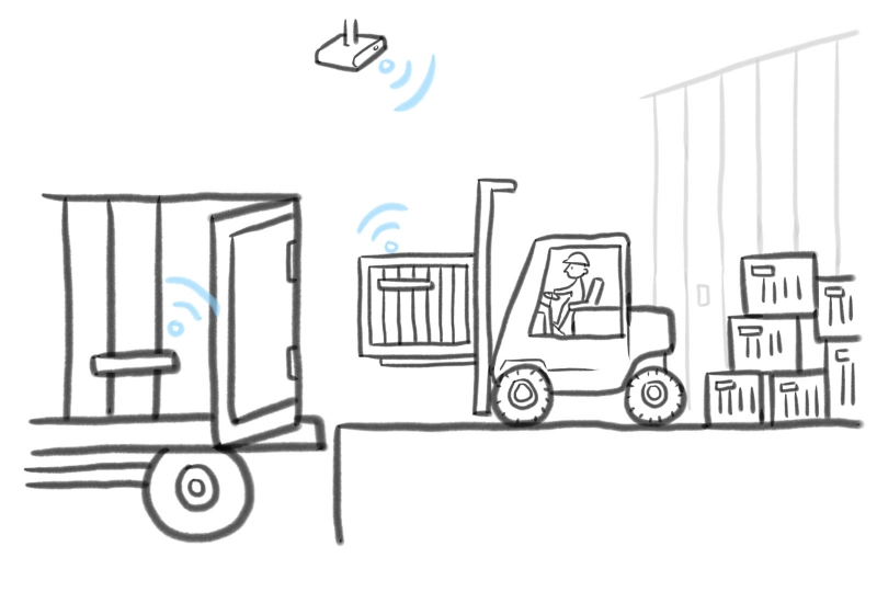 RFID intelligent storage terminal